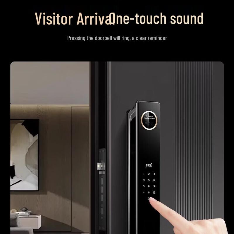 DELIXI F32J Smart Door Lock with 3D Facial Recognition