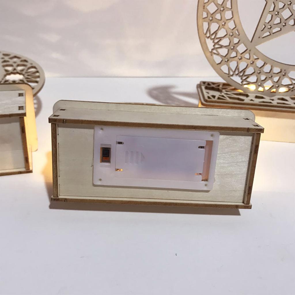 Мусульманские деревянные подарки Ледейд Мубарак могут быть украшением «сделай сам» для Ид аль-Фитр