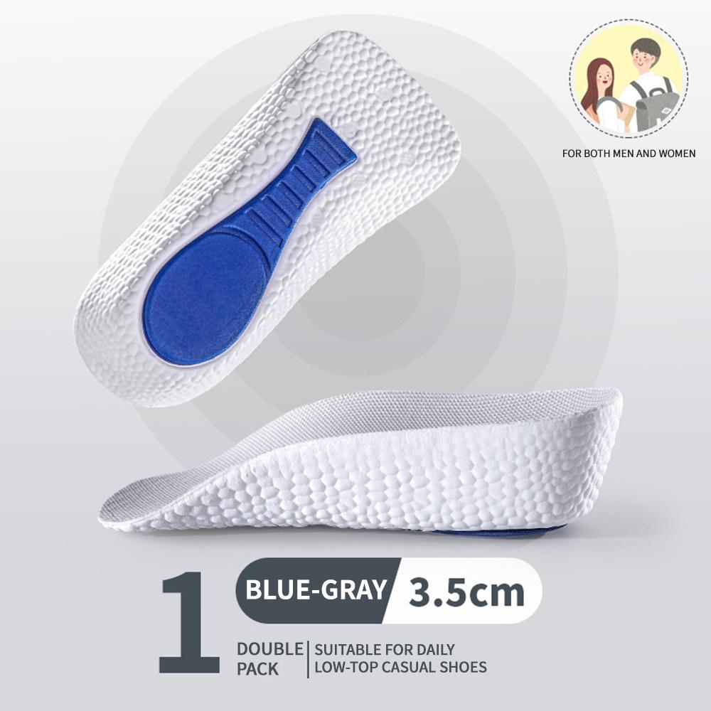 1Pair Sports Shock-absorbing Height-enhancing Insoles