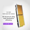 Slim for M.2 SSD Heatsink  2280  Hard Drive Radiator  CI-E NVME Copper Cooling Thermal Ad 76x24x10m