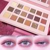 Eighteen Color Desert Eyeshadow Tray Matte Pearlescent Refinish Glitter Lasting Waterproof and Sweat Resistant Student Makeup Beauty Products