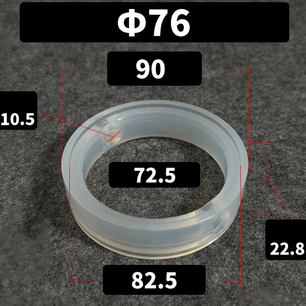 38 51 63 76 102 мм EPDM Силиконовое Санитарное Уплотнительное Кольцо Замена Для 1.5" 2" 2.5" 3" 4" Трехзажимного Бабочкового Клапана Домашнее Пивоварение