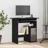 Desk Black Oak Effect 80 x 45 x 74 cm Engineered Wood