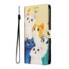 Для чехла Funda Honor 600 Lite Чехол-книжка с держателем для кошелька для Honor 600 lite Чехол Honor600 Pro 600Lite Милые чехлы с животными Кошка Coque