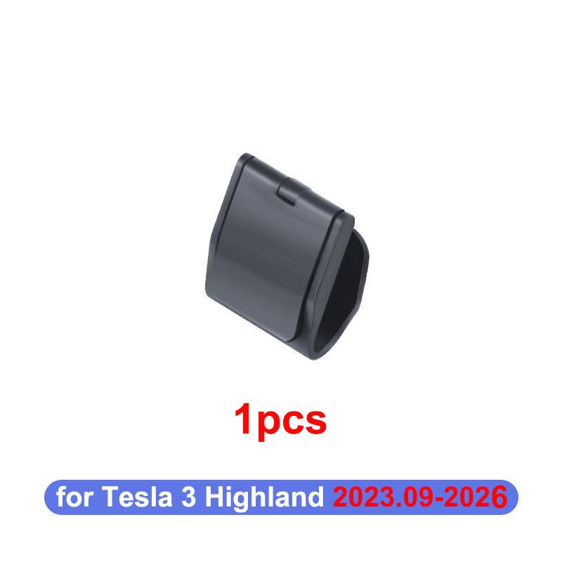 For Tesla Model Y L Accessories 2026 Co-pilot Glove Box Hidden Hook Model 3 YL Juniper 2025 Trash Drink Bag Umbrella Hanger