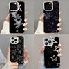 Милый корейский Ins Y2k Звезда Чехол для телефона Чехол для iPhone 14 16 15 11 12 13 Pro Max Mini Plus Ударопрочный чехол
