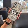 Прочный пылезащитный чехол для телефона Tecno Camon17P Противоударная задняя крышка Полная защита Ударопрочный Водонепроницаемый Силиконовый Мультяшный