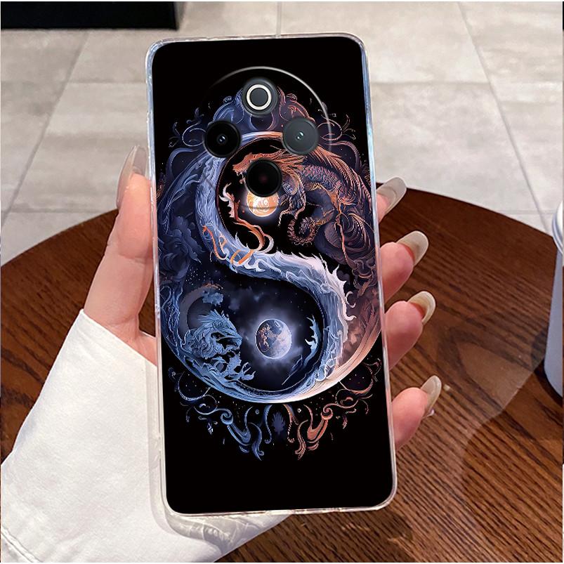 Уникальный дизайн Ударопрочный Мягкий чехол Для Vivo iQOO Z10/Y300 Pro/Y300 Pro+ Plus/T4 Забавный Мультяшный Рисунок Чехол ТПУ Прозрачный Корпус