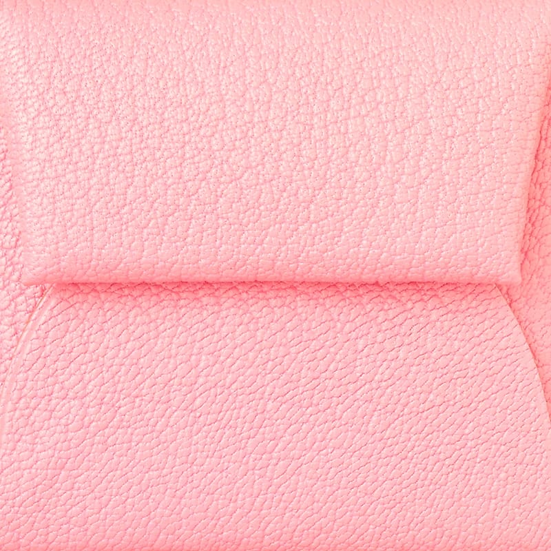 HERMES Bastia Goatskin Wallet Women's 3Q Rose Sakura Cherry Blossom Pink H039759CK3Q