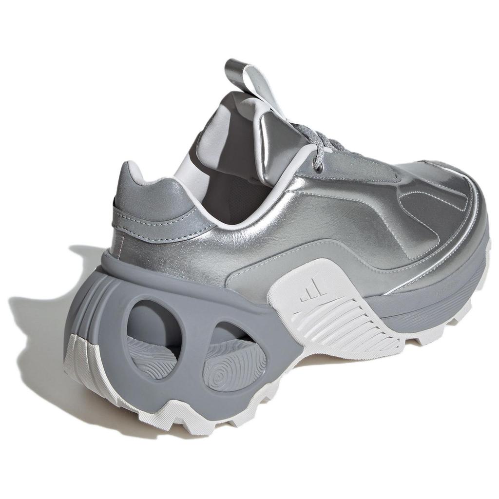 Adidas Wonder Runner Comfortable Non-Slip Durable Low-Top Running Shoes Unisex Running Shoes Silver Gray JQ7513