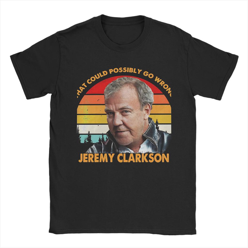 Richard Hammond Top Gear The Grand Tour Jeremy Clarkson T Shirts for Unisex TShirt Crew Neck  Tee Shirt Short Sleeve Clothes