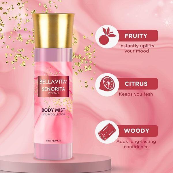 Женский мист для тела Сеньорита (150 мл), Senorita Woman Body Mist, Bella Vita
