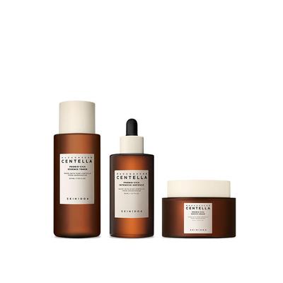 Мадагаскарская Центелла Пробио-Цика [Набор Трио Замедления Старения] Тонер-Эссенция 210 мл + Интенсивная Сыворотка 95 мл + Питательный Крем 50 мл