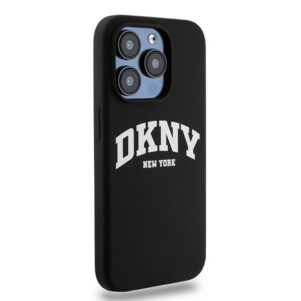 Dkny Dkhmp14Lsnyach Iphone 14 Pro6.1 Czarny/Black Hardcase Liquid Silicone White Printed Logo Magsafe