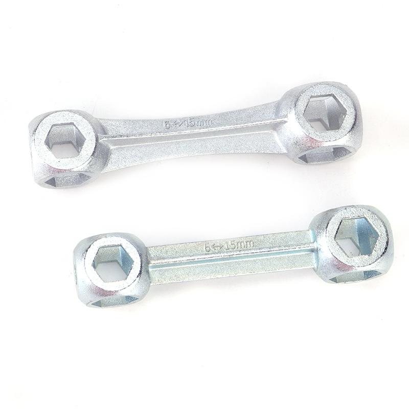 Bicycle Mountain Bike Repair Tool Hexagonal Bone Wrench Car Repair Tool 6-15MM Wrench Accessories Bike Multitool