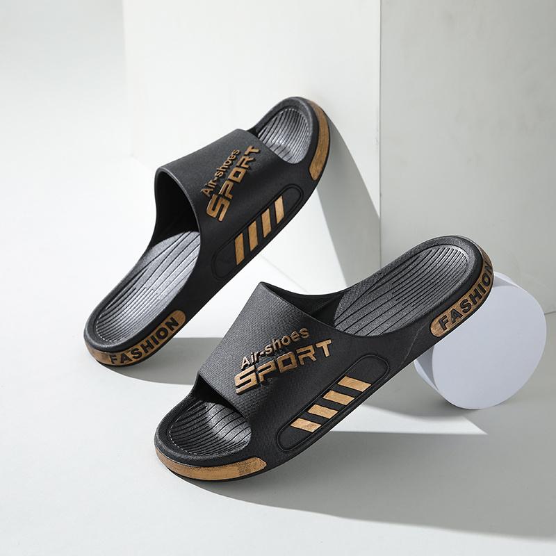 Order A Size Up Quick-drying Non Slip Slide Slippers For Men Women, Summer PVC Casual House Shoes For Indoor Outdoor Shower