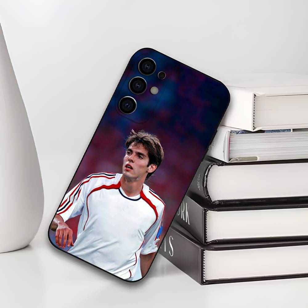 Футбольный Чехол для Телефона R-Ricardos K-Kakas Для Samsung S25,S24,S21,S22,S23,S30,Ultra,S20,Plus, Мягкий Силикон Черный Чехол