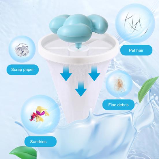 1/3 шт. шерстяной стикер-мешок для стиральной машины предотвращает засорение, простой в использовании многоразовый очиститель для сливных труб