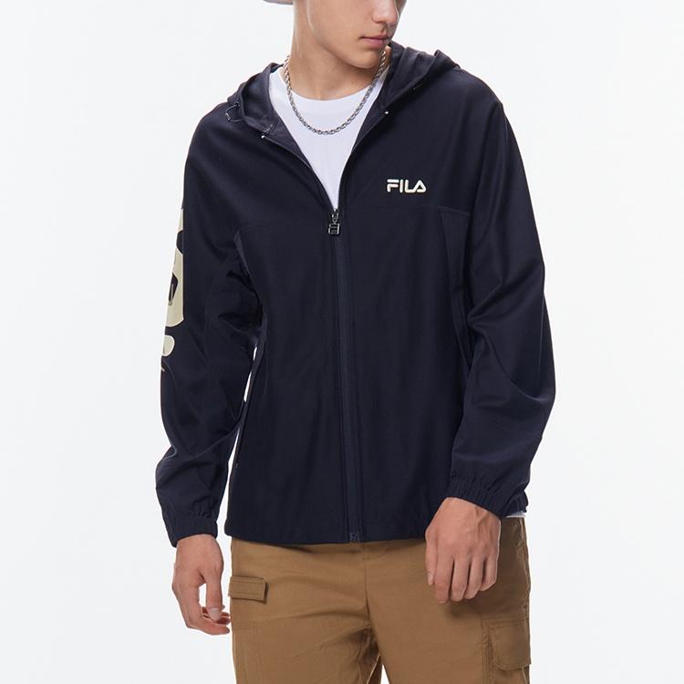 FILA Jackets Men's Legend Blue Hooded Moderate Other F11M138501F-NV