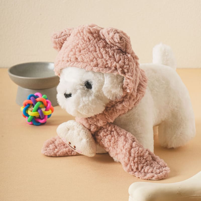 [Питомец] Шапка-шарф Bubble Bear Очки для пельменей