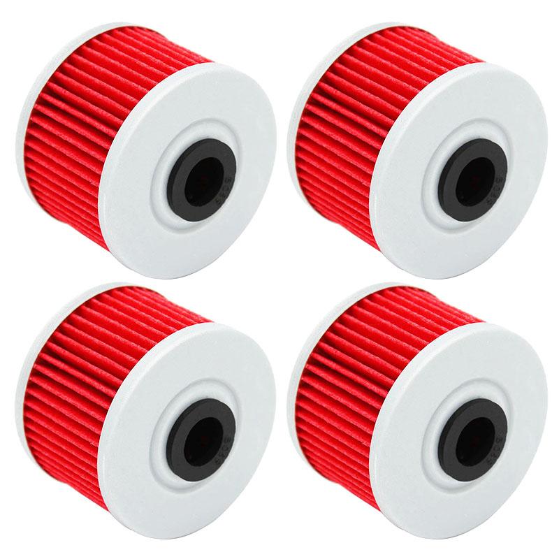 2/4/6pcs Cyleto Oil Filter for Kawasaki KLX110 KLX125 KLX250 KLX 125 250 D-Tracker KLX140 KLX150 KLX250R KLX250S KLX300R KLX450R
