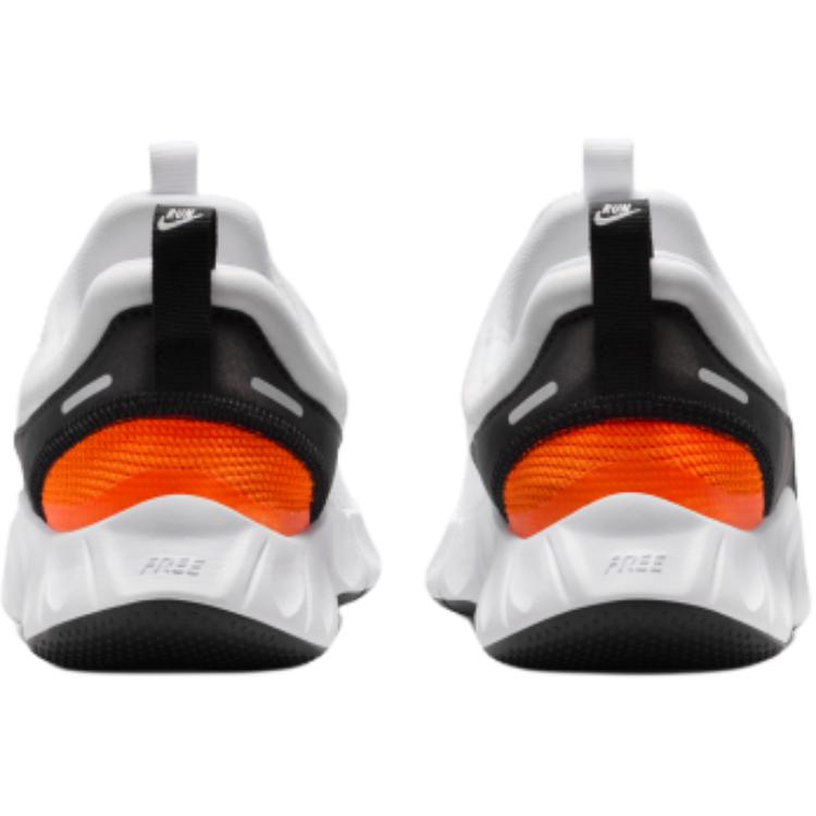 Nike Кроссовки для детей Free Ride GS White Safety Orange Black IO1642-100