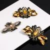 Beaded Rhinestone Apparel Sewing & Fabric Sew On Patch Bee Badge Sequin Patches Crystal Applique