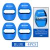 4Pcs Zinc Alloy Car Door Lock Buckle Protective Covers For Hyundai Genesis N-LINE I10 I20 I30 I40 IX20 IX35 Kona Tiburon TT2
