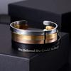 1PC Personalized Engraved Custom Name Stainless Steel Bracelet Jewelry Name Words Letters Custom Bracelet & Bangle for Women Men