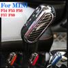Car Gear Stick Head Decorative Cover For BMW MINI Cooper S F54 F55 F56 F57 F60 Clubman Interior Accessories Modification