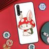 Ушки кролика для Huawei P20 P40 P30 Lite P60 Pro Nova 12s 11i 12i 10 9 SE 5T Y91 Y90 Y60 Y70 Y72 Y61 Чехол