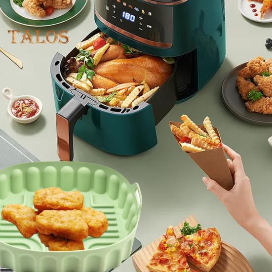 Противень для выпечки, устойчивый к высоким температурам, многоцелевой, с равномерным подогревом, практичная силиконовая корзина, горшок, противень для выпечки, кухонные аксессуары