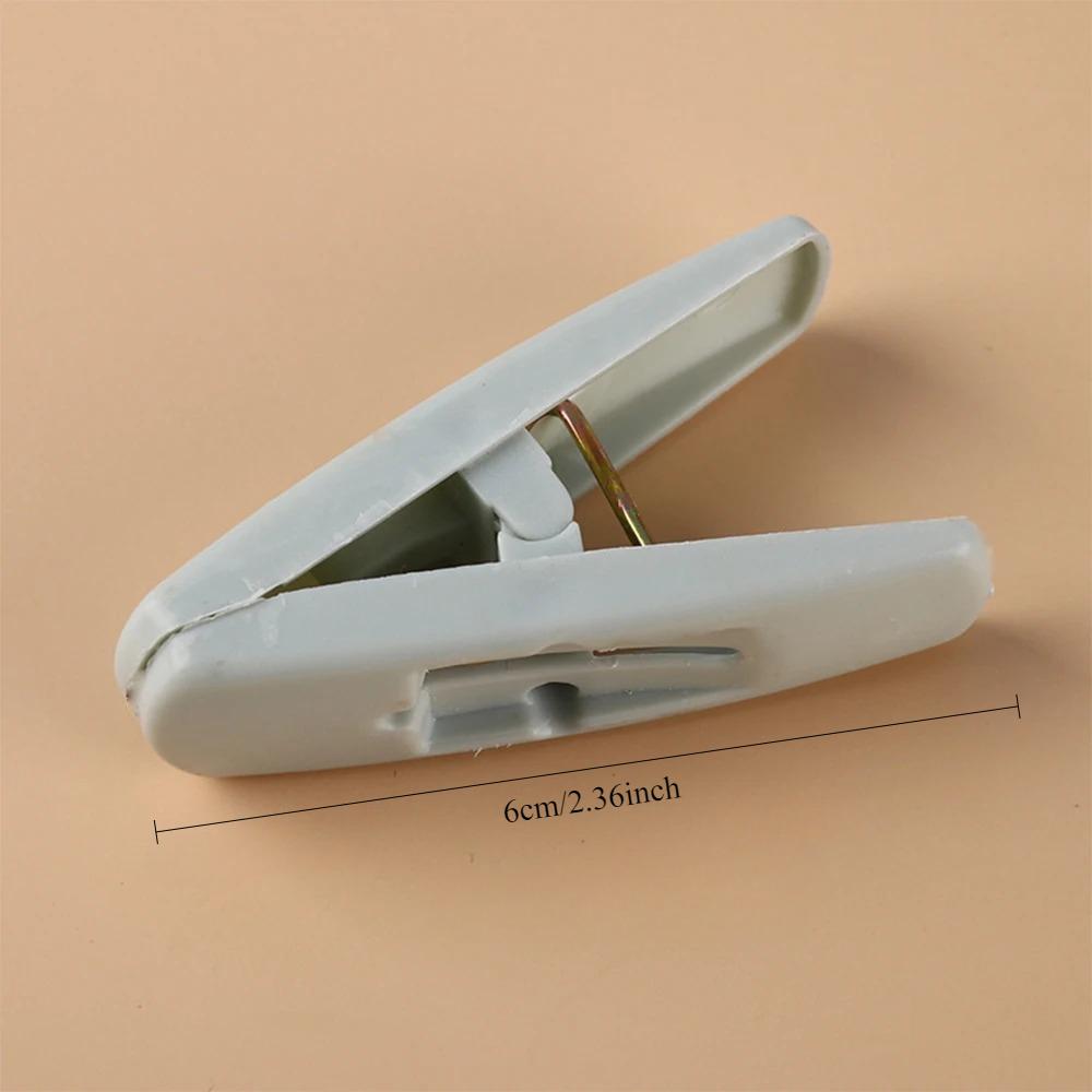 10 шт. Пластиковые прищепки Случайный цвет Зажимы для одежды для сушки белья В помещении На улице Подвешивание Бельевая веревка Папка для одежды