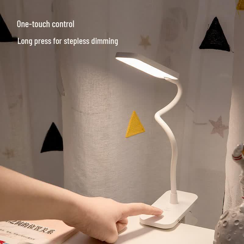 Deli 17858 LED Clip-On USB Rechargeable Desk Lamp