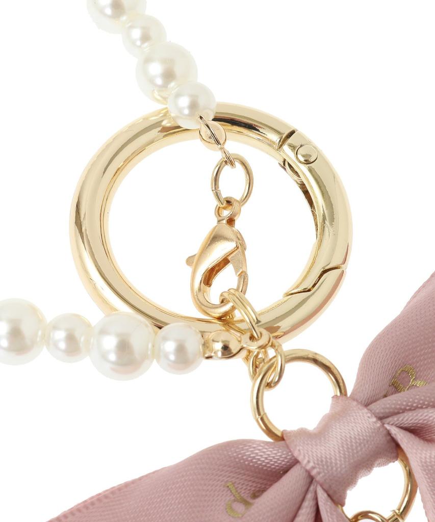 De Шарм Инициал Лента Жемчужный Шарм для Женщин 08000561100 R [Maison Fleur]