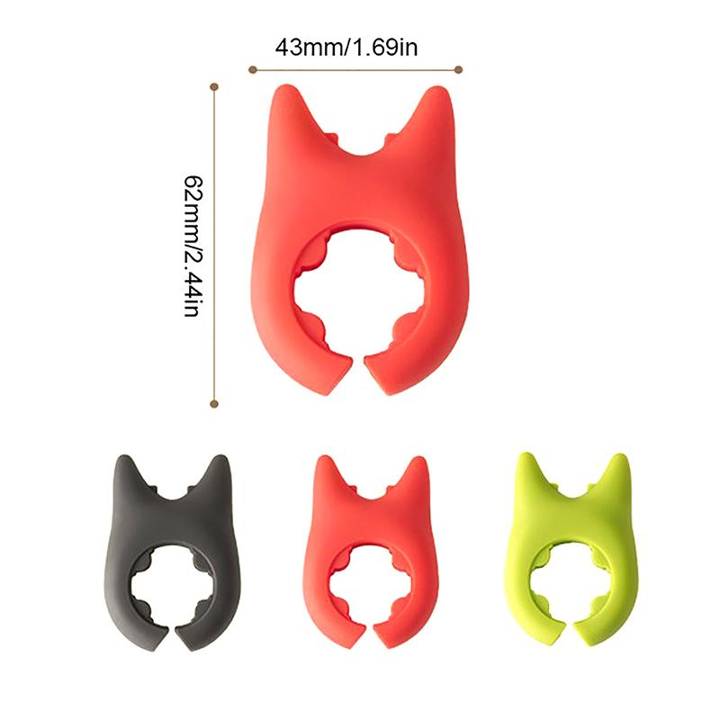 Кухонный многофункциональный держатель для лопатки, силиконовый зажим для кастрюли, препятствующий переливанию, держатель для ложки, препятствующий ожогам, кухонные гаджеты для приготовления пищи