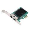 PCIe Gigabit Network Card Professional RTL8125B Dual Port 2.5G High Speed PCI Express Ethernet