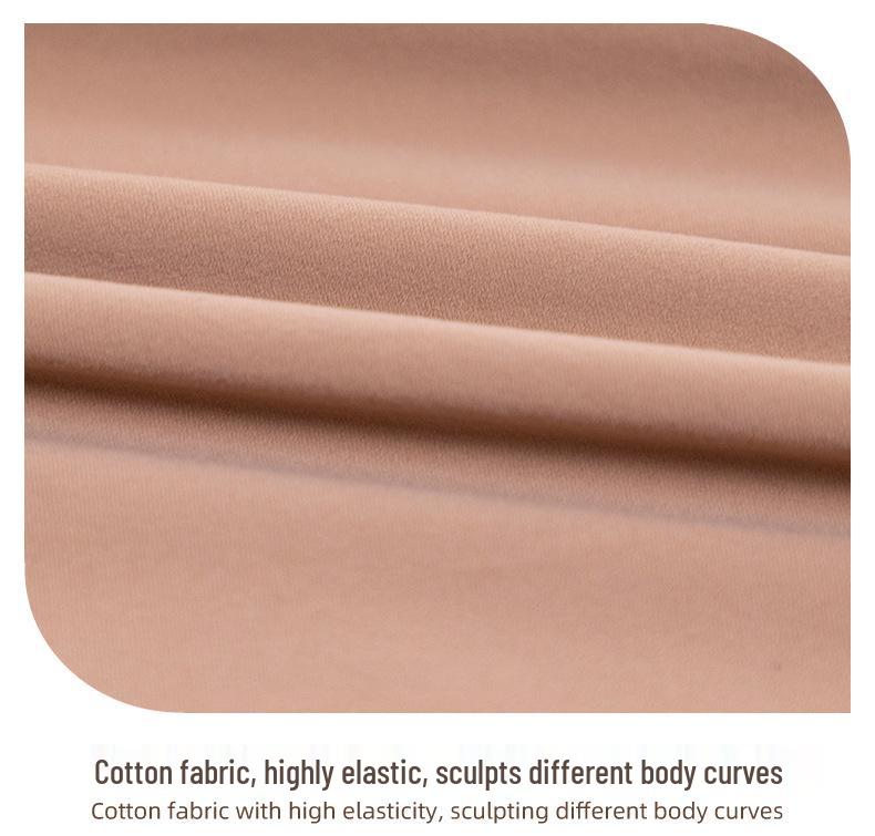 Seamless Short-Sleeve Shaping Bodysuit Thong for Women