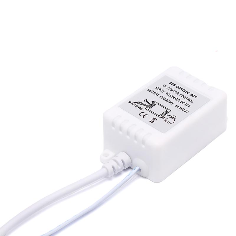 Светодиодный RGB-контроллер 24-кнопочный ИК-пульт дистанционного управления Dc12V диммерный блок управления для светодиодной ленты