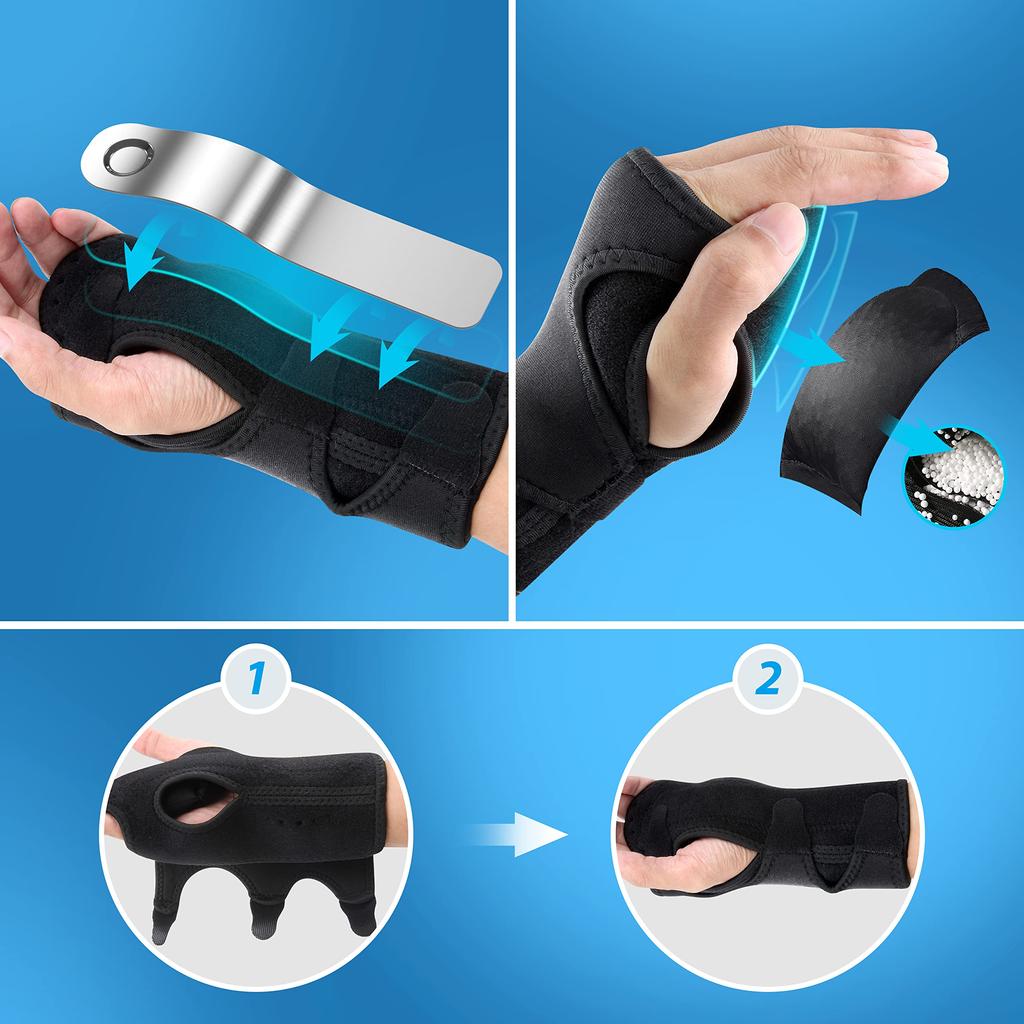 Запястье Сильная фиксация Уменьшает запястье Предотвращает быстрое потоотделение Не впитывается Для ежедневного использования 1 шт. Поддержка, поддержка, напряжение, травмы, поглощение, высыхание, заложенность носа,