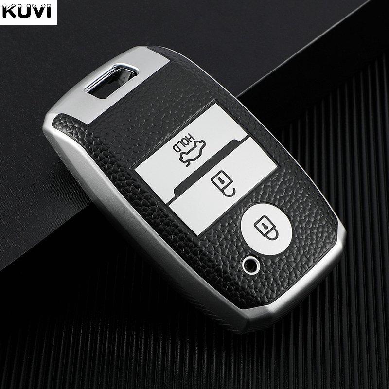 Кожаный TPU чехол-футляр для автомобильного брелока-ключа для Kia Rio Rio5 Sportage Ceed Cerato K3 Kx3 K4 K5 Cerato Sorento Optima Cerato Picanto