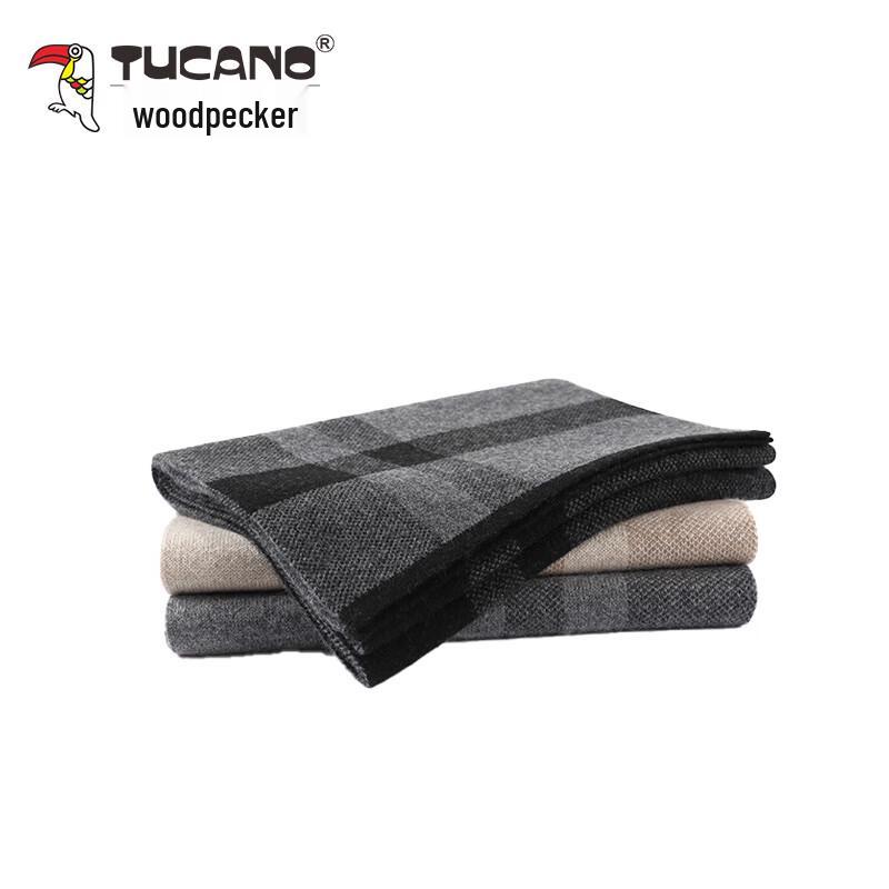 TUCANO Men's Luxury 100% Cashmere Scarf