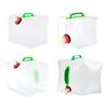 2Pcs Water Carrier Bags with Handle Large Capacity Food Grade BPA Free Water Storage Container Jugs Camping Supplies