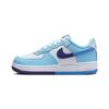Force 1 LV8 PS Split - Light Photo Blue Kids Sneakers White Deep-Royal-Blue Baltic-Blue DX2164-100