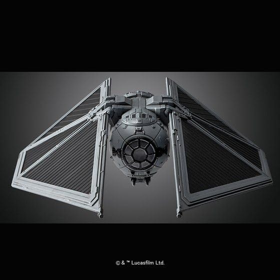 Пластиковая модель истребителя Tie Striker из вселенной BANDAI SPIRITS Star Wars в наборе 1/144 U-Wing с цветовой кодировкой (Новая версия)