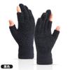 Winter Gloves Thermal Cold Resistance Plush Gloves Knitted Imitation Mink Fur Gloves with Half Finger Design for Autumn Winter Home Outdoor