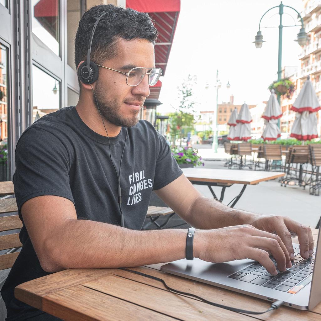 Koss Наушники KPH40 Utility с системой съемного шнура и сверхлегким дизайном On-Ear (Стелс Блэк)