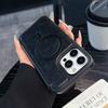 Новый чехол для телефона с карманом для карт для Apple 15 Promax Shield Магнитная откидная кожаная обложка