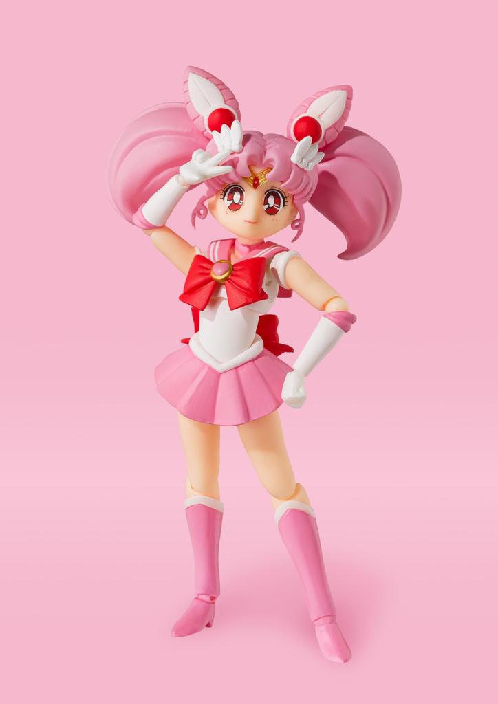 TAMASHII NATIONS Sailor Moon Sailor Chibi Moon Color 140mm ABS PVC Painted Action Figure BAS62983 S.H.Figuarts -Animation Edition- Approx. &