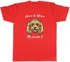 Dog Lover Unisexs TShirt Home is where my Poodle is Tee Gift
